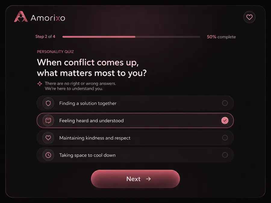 Personality quiz