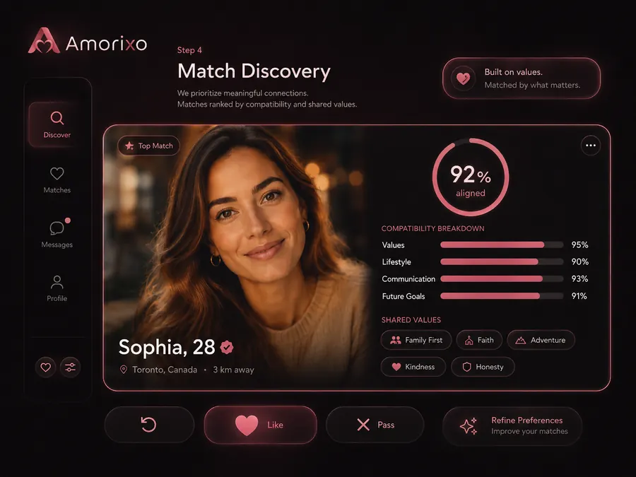 Discover matches