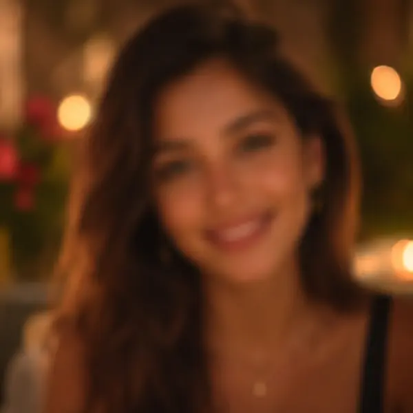Blurred profile photo